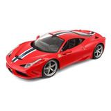 Miniatura Bburago Ferrari 458 Speciale Race Play 1 18