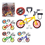 Miniatura Bicicleta De Dedo E Acessórios Promoção