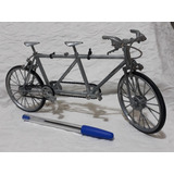 Miniatura Bicicleta P2p 26cm Funcional 8fotos