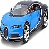 Miniatura Bugatti Chiron Azul Maisto 1/24