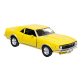 Miniatura Camaro Chevrolet Z 28 1968 Welly 1 37 Amarelo