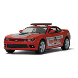 Miniatura Camaro Ss Bombeiro 1 38 Metal Fricção Pneus Borrac