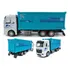 Miniatura Caminhão 20cm Truck Baú Frigorífico Cabine Ferro