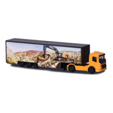 Miniatura Caminhão Baú Volvo Fmx Show Truck 1 87 Majorette