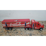 Miniatura Caminhao Caravana De Natal Coca cola Holiday