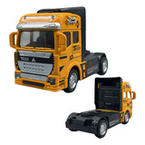Miniatura Caminhão Cavalinho Carreta Cabine Metal Coleção