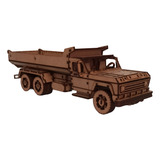 Miniatura Caminhão Chevrolet D60 D70 Quebra Cabeça 3d