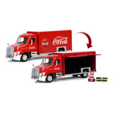 Miniatura Caminhão Coca Cola Beverage Delievery 1/50