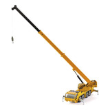 Miniatura Caminhão Guindaste 1 55 Siku Mobile Crane 1109 Cor Amarelo
