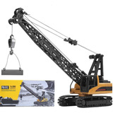 Miniatura Caminhão Guindaste Articulado Metal Kdw 1 55
