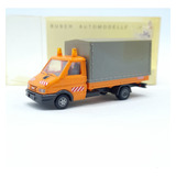 Miniatura Caminhao Iveco Daily 1 87 Busch