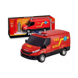 Miniatura Caminhao Iveco Daily Ambulancia Resgate