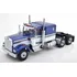 Miniatura Caminhao Kenworth W900 6x4 1989 Azul 1:18 Roadking