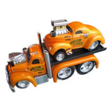 Miniatura Caminhão Mack B61 1953 E Willys Coupe 1941 1 64 Ma