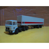 Miniatura Caminhão Man Antigo E Container Db 40 Herpa 1 87