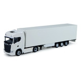 Miniatura Caminhão New Scania 4×2 Furgão Escala 1 87 Tekno 