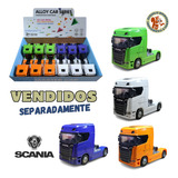 Miniatura Caminhão Scania Die Cast Cavalo Mecânico