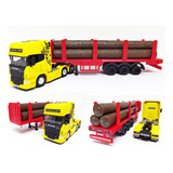 Miniatura Caminhao Scania Madeireira
