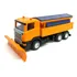 Miniatura Caminhão Scania P380 Limpa Neve - Quitanieves 1/87 Cor Amarelo