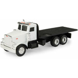 Miniatura Caminhão Tomy Ertl Peterbilt Flatbed Truck 1 64