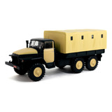 Miniatura Caminhão Ural 4320 Canvas Militar Ed 72 Cor Verde