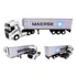 Miniatura Caminhão Volvo + Carreta Container Refrigerado