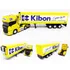 Miniatura Caminhão Volvo E Scania + Carreta Baú Refrigerado