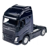 Miniatura Caminhão Volvo Fh 500 Toco 1 32 Azul