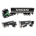 Miniatura Caminhão Volvo Fh500 + Carreta Lona Escala 1/64