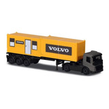 Miniatura Caminhão Volvo Fmx Container 1 87 Majorette