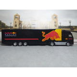Miniatura Caminhão Volvo Team Red Bull F1 1 87 Leia Descriçã