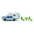 Miniatura Camionete Ford F150 Pick Up Camper Com Trailer