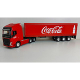 Caminhão Coca Cola Kenworth T700 6x4 - Escala 1/32 - Com Cavalo e Carreta -  Minisclub