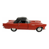Miniatura Carrinho Colecao Ford Thunderbird 1955 Welly
