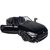 Miniatura Carrinho De Ferro BMW Z4 Brasileiro De Metal -Preto-