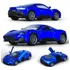 Miniatura Carrinho Ferro Maserati Mc20 Fricção Abre Portas Cor Azul