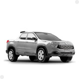 Miniatura Carrinho Fiat Toro Cinza 1865 Roma