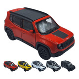 Miniatura Carrinho Jeep Renegade 1 34 Ferro Criança Adulto
