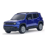 Miniatura Carrinho Jeep Renegade Com Chaveiro Brinde