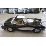 Miniatura Carro Antigo Chevrolet Corvette 1957 Metal 1/34