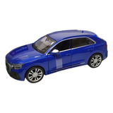 Miniatura Carro Audi Sq8 2020 1/32 Azul Burago 43054 Bburago
