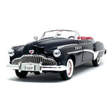Miniatura Carro Buick Roadmaster 1949 1 18 Motormax Preto