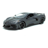 Miniatura Carro Chevrolet Corvette Stingray 2020 1 18 Maisto