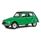 Miniatura Carro Citroen Dyane 6 1967 1 18 Solido Verde