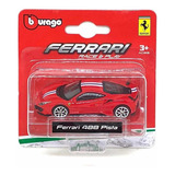 Miniatura Carro Ferrari 488 Pista Race E Play 1:64 Burago