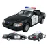 Miniatura Carro Ford Crown Victoria Policia Americana Cor Preto