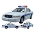 Miniatura Carro Ford Crown Victoria Policia Americana