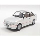Miniatura Carro Ford Escort XR3 -1987- California Classics - Escala 1-24 - Branco Perola