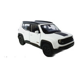 Miniatura Carro Jeep Renegade Trailhawk Branco