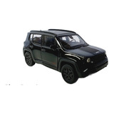 Miniatura Carro Jeep Renegade Trailhawk Preto 1 34 Welly